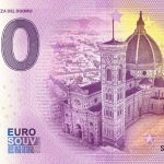 0 euro souvenir banknote Firenze 2020-1 piazza del duomo zeroeuro