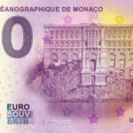 0 euro souvenir banknote Musée Océanographique de Monaco 2016-1