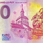 0 euro souvenir banknote Saint-Gérand-le-Puy 2020-1 zeroeuro bankovka