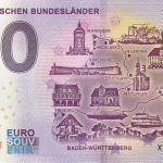 0 euro souvenir banknote germany schein DIE DEUTSCHEN BUNDESLÄNDER BADEN-WÜRTTEMBERG 2020-5