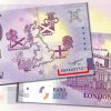 0 euro souvenir banknotes London 2020-1 GBAA 1st Limited Edition 2021-1 set