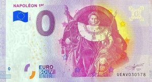 0 euro souvenir banknotes Napoléon 1er 2020-1 zeroeuro