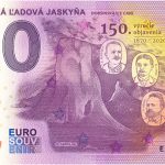 0 euro souvenir bankovka Dobšinská Ľadová Jaskyňa 2020-2 zero euro slovensko new design