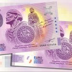 0 euro souvenir bankovka ORDRE DU TEMPLE 2020-5 anniversary novy dizajn set
