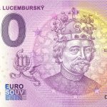 0 euro souvenir bankovka Václav IV. Lucembursky 2021-2 ceska republika