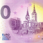 0 euro souvenir bankovka Žilina 2021-1 zeroeuro slovensko