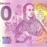 0 euro souvenir bozena nemcova 2020-1 zero euro bankovka ceska republika