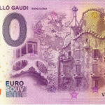 0 euro souvenir casa batlló gaudi 2016-1 banknote spain
