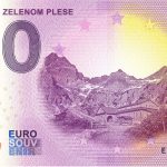 0 euro souvenir chata pri zelenom plese 2021-2 zeroeuro bankovka slovensko high tatras