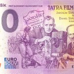 0 euro souvenir film janosik 2021-2 zeroeuro bankovka slovensko