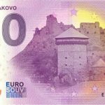 0 euro souvenir hrad filakovo 2021-1 zeroeuro bankovka slovensko
