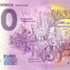 0 euro souvenir jaskyna domica bankovka slovensko