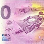 0 euro souvenir jasna 2020-1 anniversary bankovka slovensko