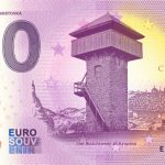 0 euro souvenir krupina 2021-1 anniversary vartovka 0 € bankovka slovensko