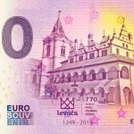 0 euro souvenir levoca 2019-1 zero euro bankovka slovensko