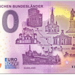 0 euro souvenir schein germany Die Deutschen Bundeslander 2020-9