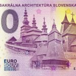 0 euro souvenir slovensko Drevená sakrálna architektúra Slovenska 2019-1