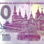0 euro souvenir slovensko Drevená sakrálna architektúra Slovenska 2019-1 peciatka A
