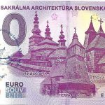 0 euro souvenir slovensko Drevená sakrálna architektúra Slovenska 2019-1 peciatka B