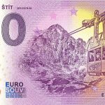 0 euro souvenir slovensko Lomnický štít 2020-1 Anniversary billet banknotes