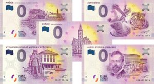 0 euro slovakia set 2018 kosice tuke aurel stodola rodosto dom svatej alzbety zoo kosice botanicka zahrada