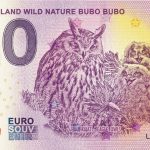 0 eurove bankovky Suomi – Finland Wild Nature Bubo Bubo 2020-7 zeroeuro souvenir