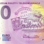 100 Lat Muzeum Poczty i Telekomunikacji 2021-1 0 euro souvenir banknote poland