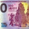 150 Jahre Stadtrechte Wermelskirchen 2022-1 0 euro souvenir banknotes germany