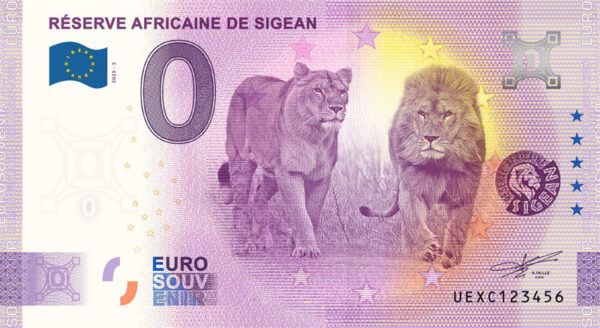 2025-5 RESERVE AFRICAINE DE SIGEAN 0 euro france