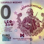 300 Jahre Leopold Mozart 2019-1 0 euro souvenir bankovka slovensko zero euro banknote