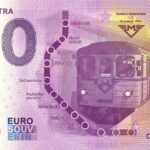 50 let Metra 2024-1 0 euro souvenir banknotes czech republic