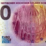 700 jahre gotischer hochchor kolner dom 2022-6 0 euro souvenir banknotes germany