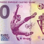 70° Aniversario Enrique Castro Quini 2019-1 0 euro souvenir banknote spain
