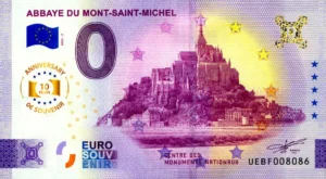 Abbaye du Mont-Saint-Michel 2025-3 0 euro anniversary france
