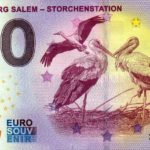 Affenberg Salem – Storchenstation 2022-10 0 euro souvenir banknotes germany