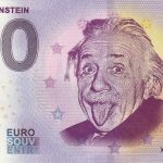 Albert Einstein 2020-1 0 euro souvenir schein banknote germany