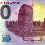 Alignements de Carnac 2023-2 0 euro souvenir france banknotes