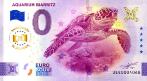 Aquarium Biarritz 2025-12 0 euro souvenir france anniversary