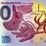 Aquarium Wilelmshaven 2024-3 0 euro souvenir banknotes germany