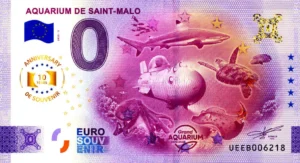 Aquarium de Saint-Malo 2025-5 0 euro souvenir france anniversary