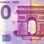 Arc de Triomhe – Paris 2020-2 0 euro souvenir banknote france