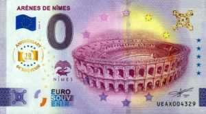 Arènes de Nimes 2025-4 0 euro anniversary france