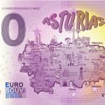Asturias 2021-1 0 euro souvenir banknote spain