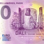 Atelier des Lumiéres, Paris 2021-4 0 euro souvenir banknotes france