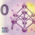 Atomium 2017-1 A 0 euro souvenir banknotes belgium