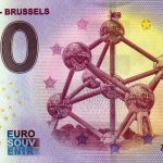 Atomium – Brussels 2022-4 0 euro souvenir belgium banknotes