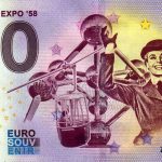 Atomium – Expo ´58 2022-3 0 euro souvenir belgium banknotes