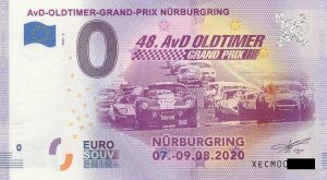 AvD-Oldtimer-Grand-Prix Nurburgring 2020-3 0 euro souvenir germany