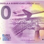 Aviáo Caravela a Sobrevoar Lisboa 2021-4 0 euro souvenir portugal banknote