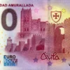 Ávila Ciudad Amurallada 2025-4 0 euro souvenir banknotes spain